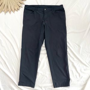 Lululemon ABC Pant Classic Fit *28" Obsidian Grey Warpstreme Golf Pants Size 36